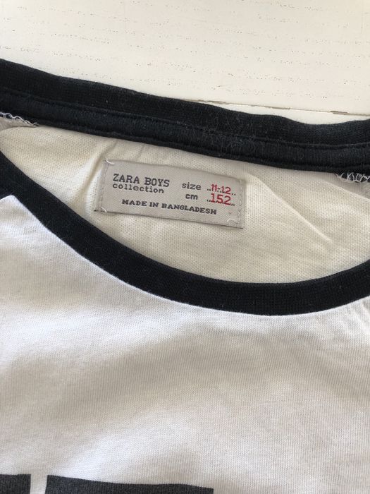 Sweat-shirt rapaz Zara Boys - 11/12 anos manga comprida