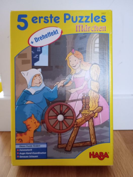Puzzle z ruchomym kołem
