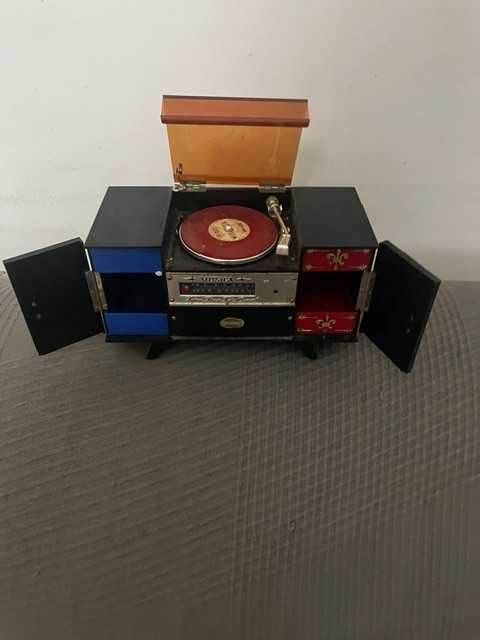 Caixa de musica-guarda Joias Vintage