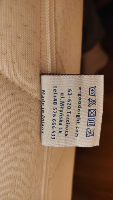 Materac 100x180 z pianką memory