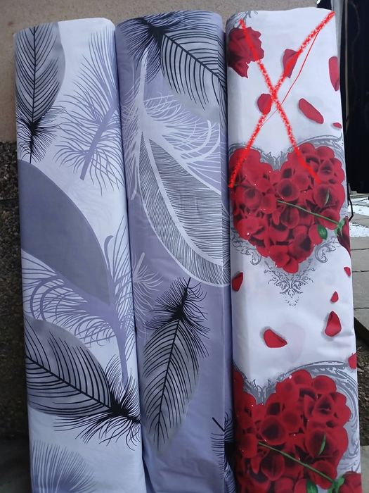 Тканина бязь gold lux на метраж пошив постільної білизни