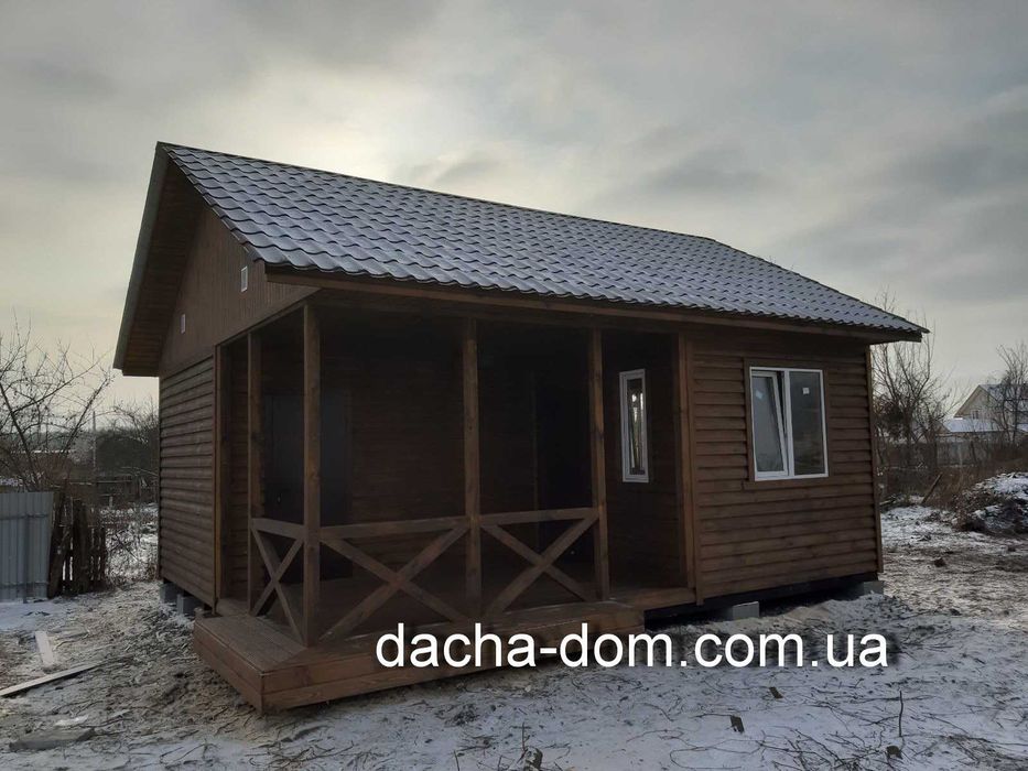 Модульні дачні каркасні будинки! Надійніше нема! Тільки у нас!