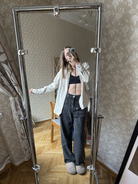 бежева плотна сорочка NUGA STUDIO