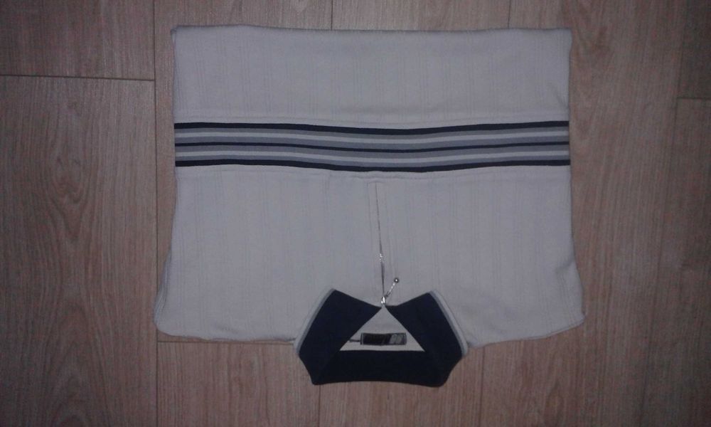 L/50 Polo męskie T-shirt beżowy krótki rękaw