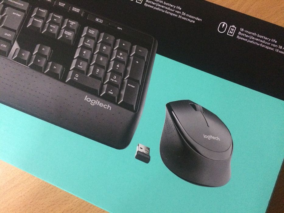 Teclado e Rato sem fios - Wireless Combo MK345 - Ing.