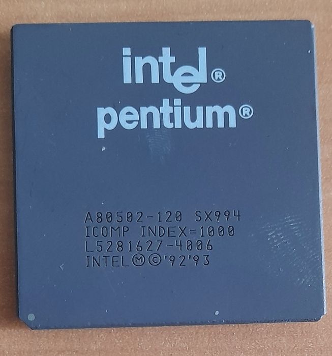 Intel pentium 120mhz