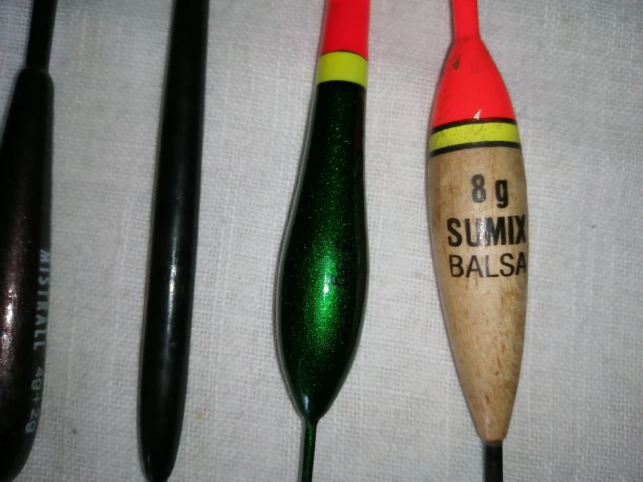 Spławiki do wędki cztery sztuki komplet