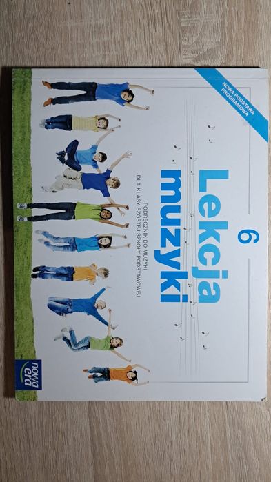 Lekcja muzyki 6, podręcznik do klasy 6 - stan idealny