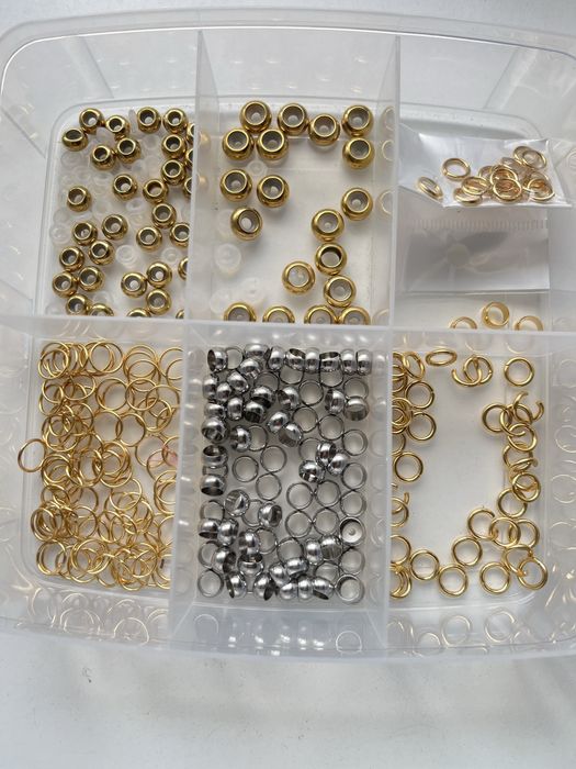 Material diverso para fazer bijuteria