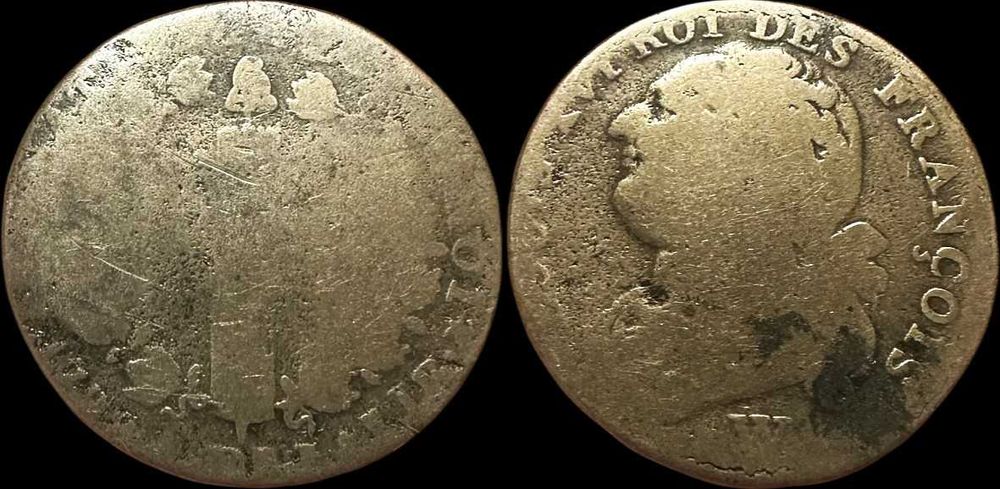 12 Deniers - 1792 - França - W - Lille