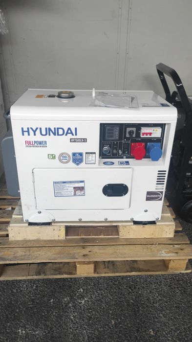 Дизельний генератор Hyundai hp7500ln-3