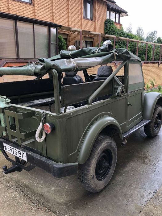 ГАЗ 69 без пробега по Европе