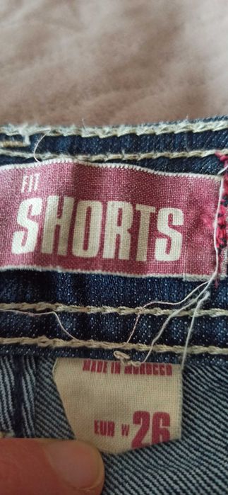 Spodenki jeansowe damskie - do kolan