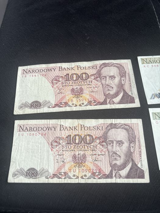 Banknoty 50zł  100zł
