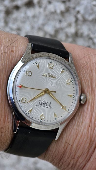 Zegarek męski Delbana Vintage piękny