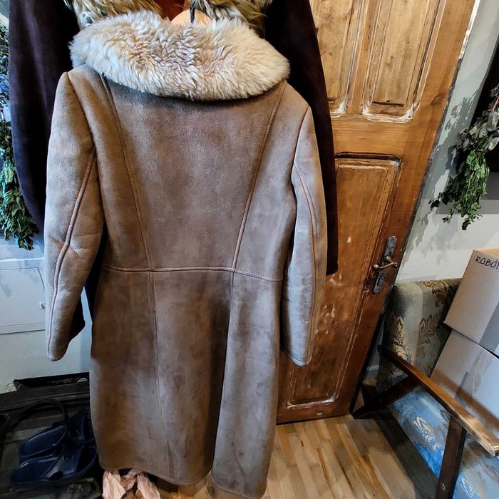 Kożuch damski naturalna skóra