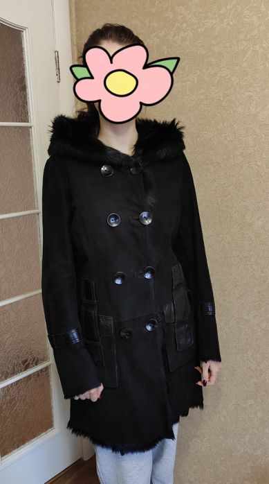 Легкая дубленочка женская