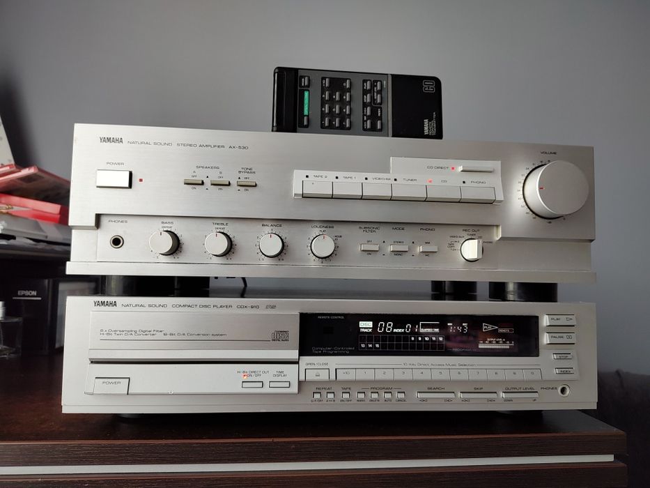 Yamaha AX-530 CD Yamaha CDX-910 pilot