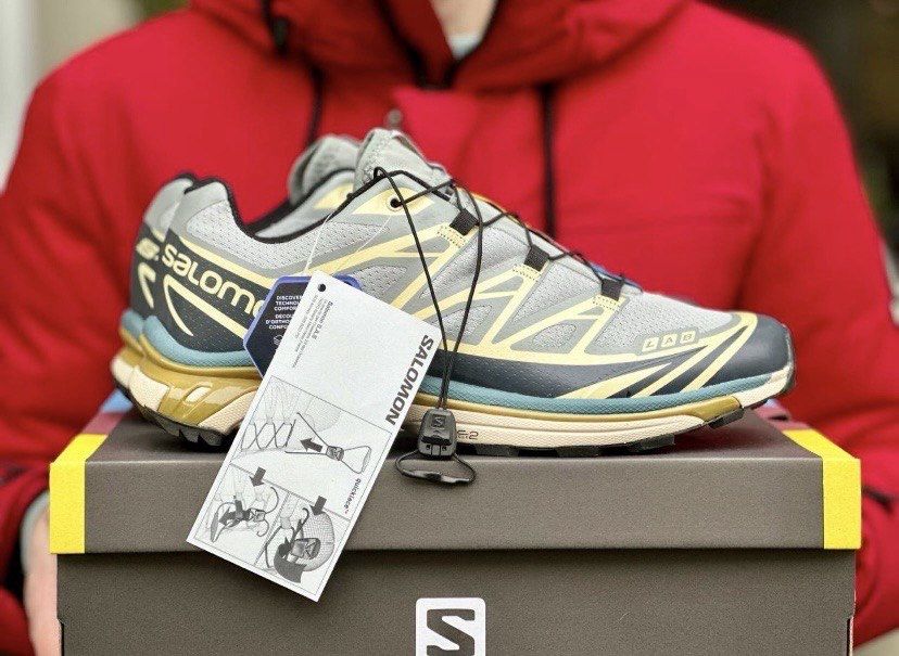 40-41 Salomon XT-6 Gray