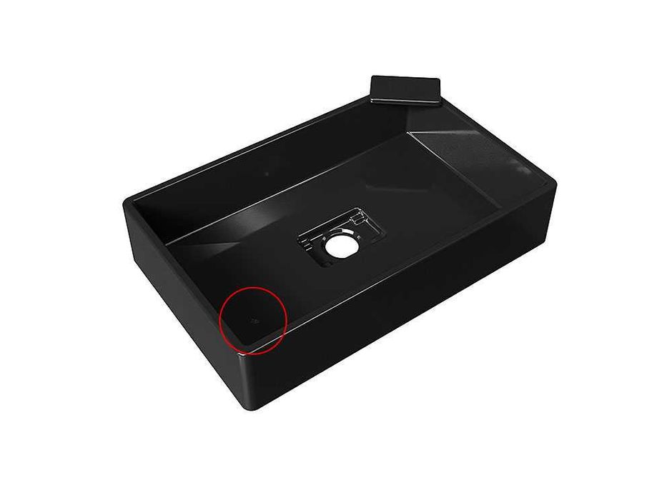 Уцінена Раковина, Умивальник накладний Luxor Mixen 60, Найнижча Ціна!