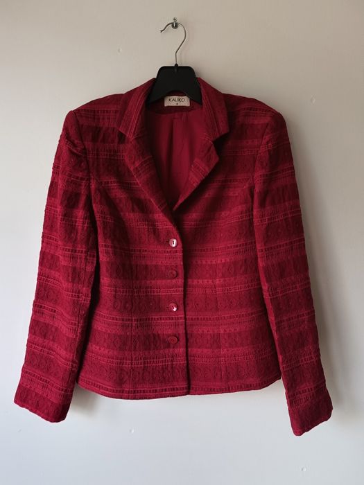 Czerwony żakiet Kaliko rozm.40