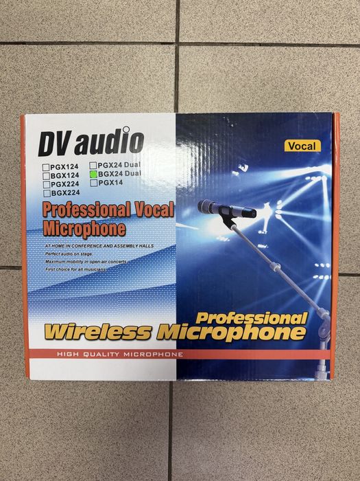 Радиосистема DV audio BGX-24 Dual с гарнитурами комплект