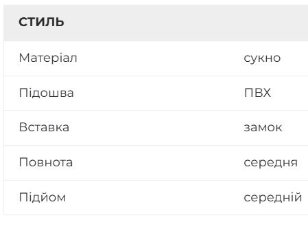 Бурки бабуші сукняні з хутром / сукно, войлок, черевики утеплені