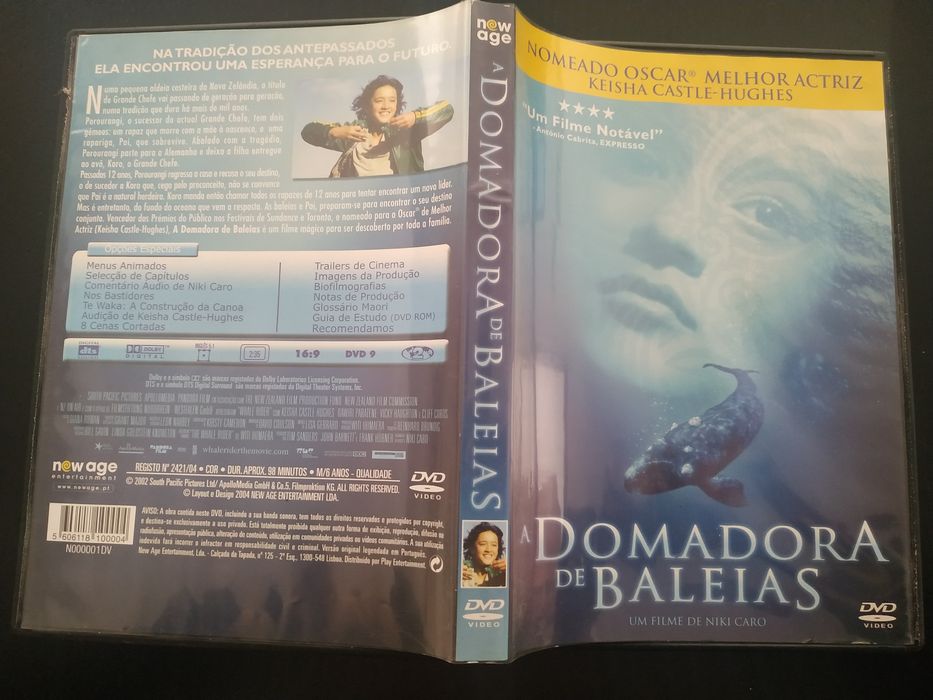 A domadora de baleias - Dvd Original