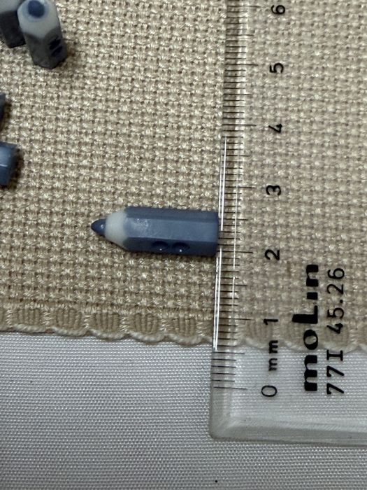 Botões formato lápis