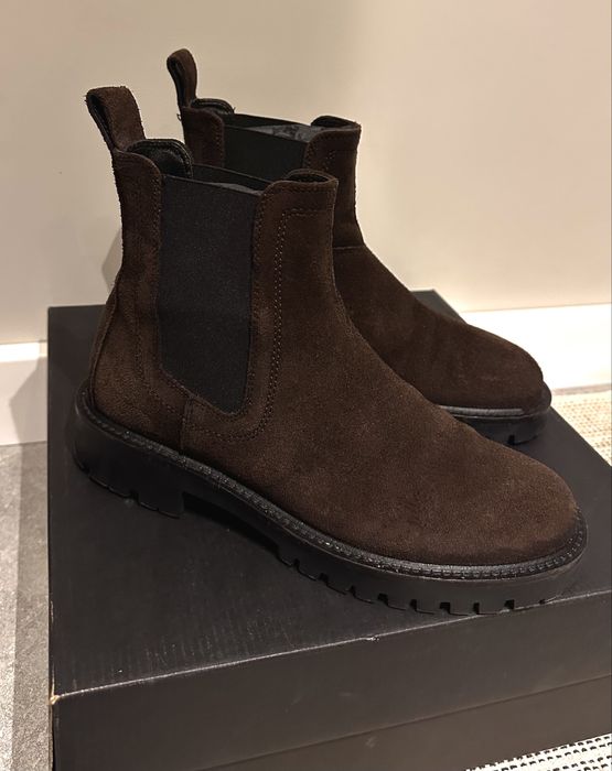 Skorzane botki Massimo Dutti rozm 37. Zamszowe, brazowe. Hit ! Polecam