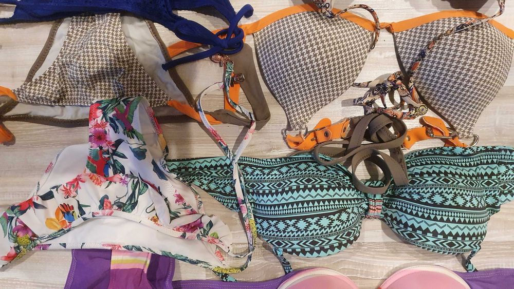 Zestaw bikini kostiumy kąpielowe dwuczęściowe 5 szt.