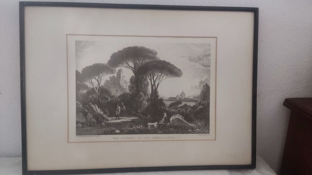 Quadros com moldura clássicos