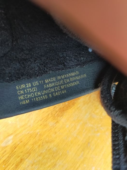 Buty zimowe śniegowce kozaki trzewiki H&M 28 jak nowe