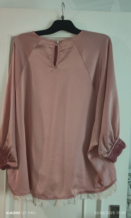 Camisa cetim Maria Catita