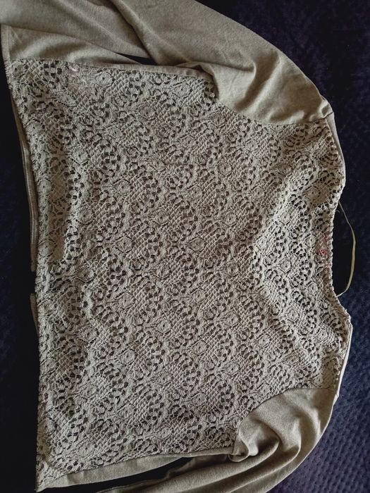 Zielony sweterek, bolerko 50/52/54