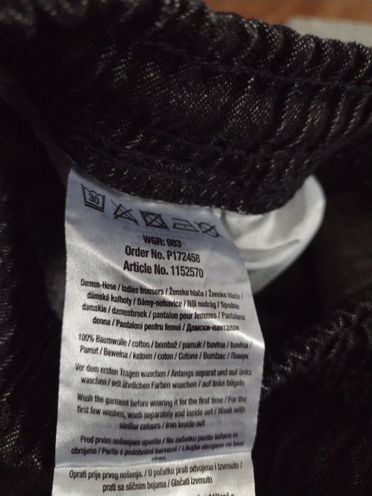 Spodnie damskie 7/8 Janina r. 44