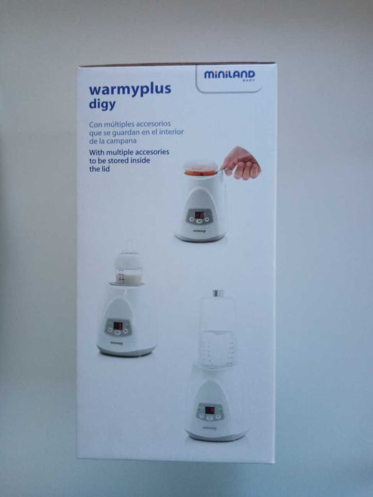 Miniland Aquecedor e Esterilizador de biberões Warmy Digy Plus