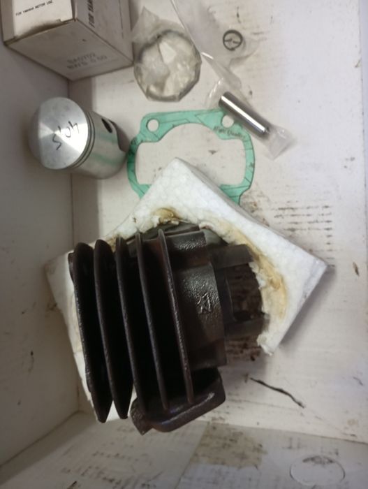 Cilindro mais pistão Aprilia rally 50cc