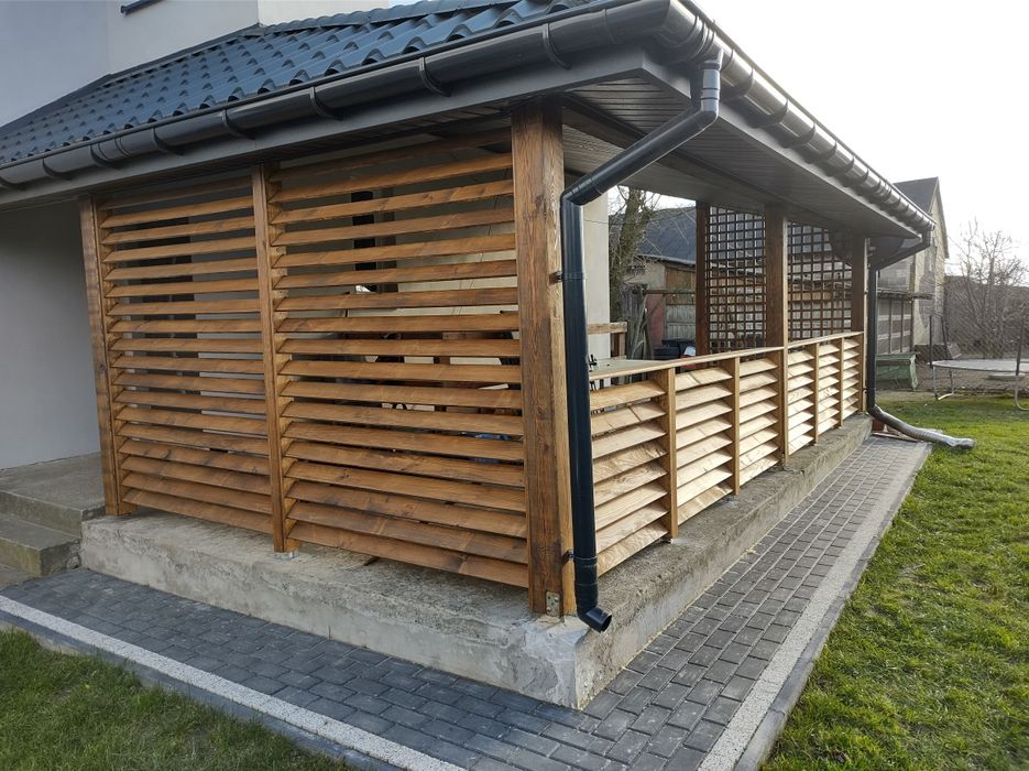 Rolety drewniane stałe żaluzje drewniane ruchome deseczki PRODUCENT