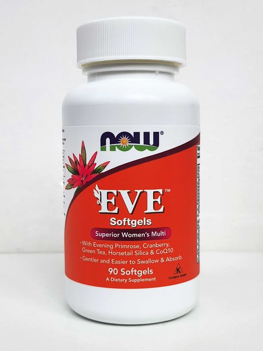 Вітаміни для жінок Now Foods EVE (ЕВА), 90 капсул