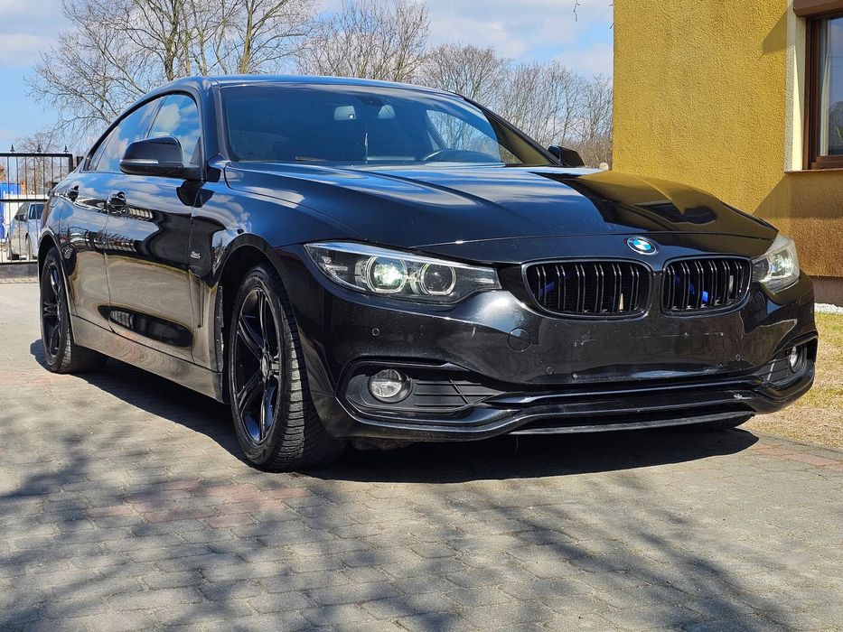 BMW Seria 4 2.0d Gran Coupe/silnik B47/Nawigacja/Niski przebieg 157tyśkm