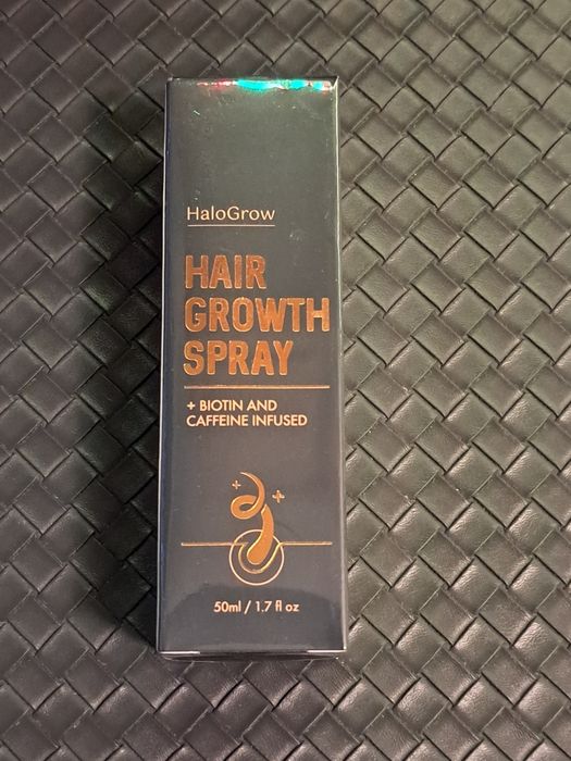 HaloGrow Spray na porost włosów z biotyną i kofeiną 50ml NÓWKA w folii