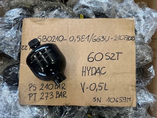 hydac hydroakumulator 0,5 litra nowy wyprzedaż