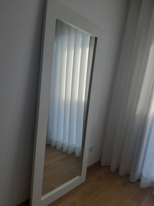 Espelho Branco Lacado