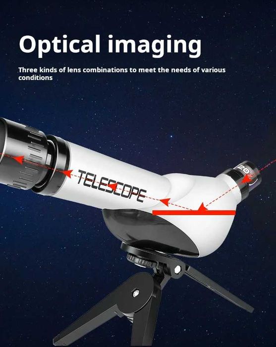 Telescópio Astronômica de Alta Definição Auxiliares de Ensino