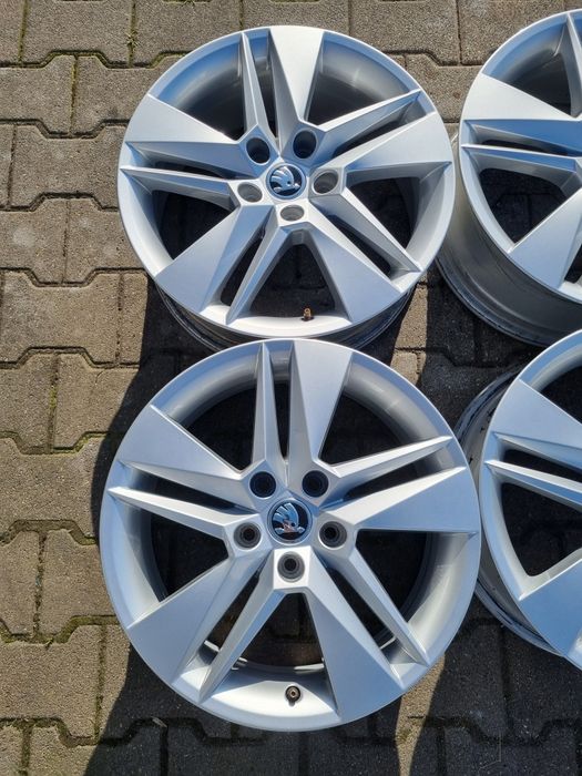 17cali 5x112 Skoda Oryginał 6.5J ET41