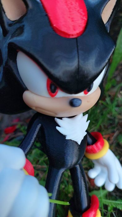 Фігурка Shadow Sonic Шедоу Шэдоу Сонік Соник іграшка персонаж Sonic the Hedgehog 3D друк 3D печать