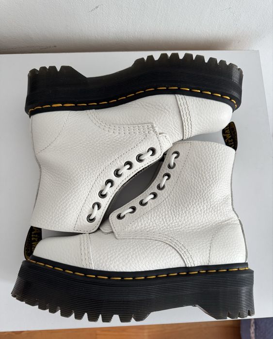 Buty Dr. Martens Sinclair Milled Nappa Leather Platform Boots 37 r