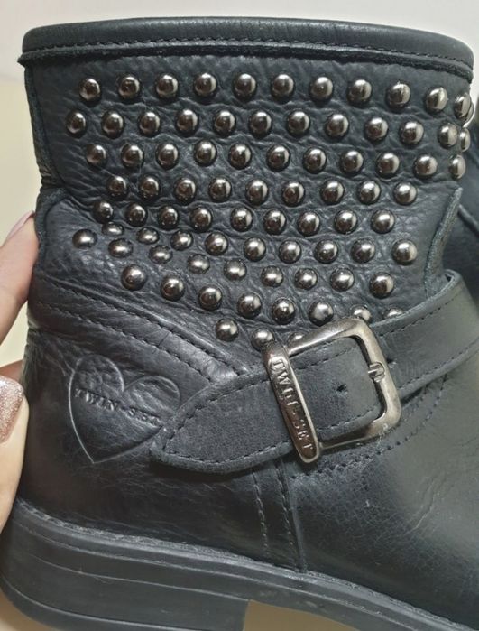 Ботинки Twin-set Simona Barbieri 34 размер сапоги чоботи черевики