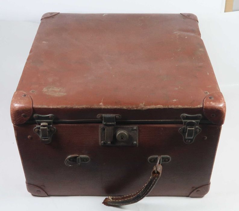 Mala de cartão antiga grande - 40 cm